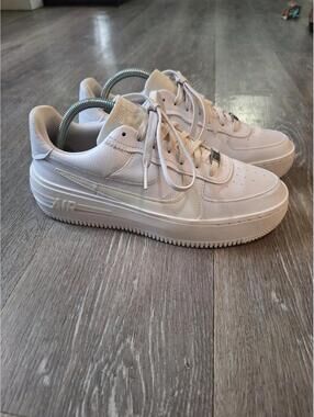 Nike AF1 PLT.AF.ORM Summit Triple White Women's Size 9.5 DJ9946-100